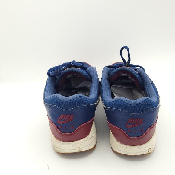Nike Air Max 1 Navy Team Red Men's Size 8.5 - Picture 6 of 9
